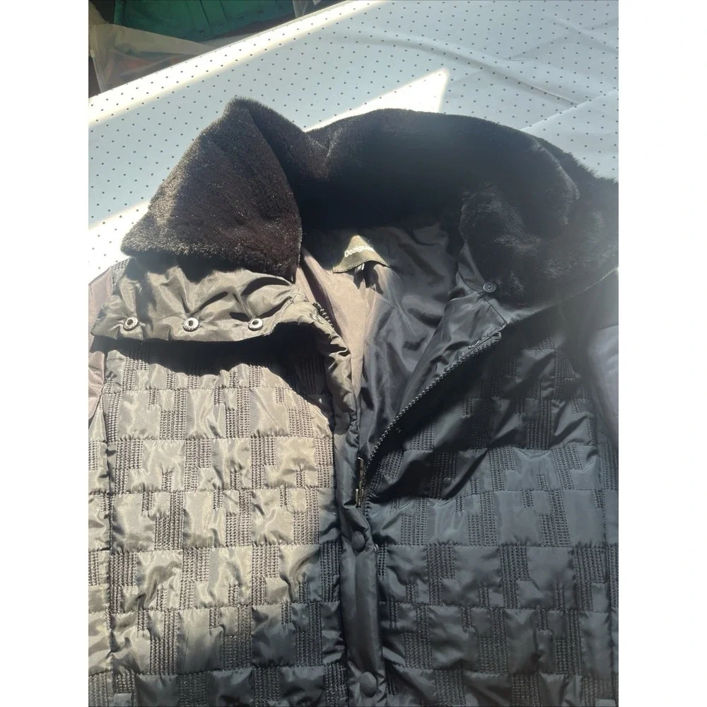 Desigual Komoderi Coat Black Puffer Parka Jacket Women's 38